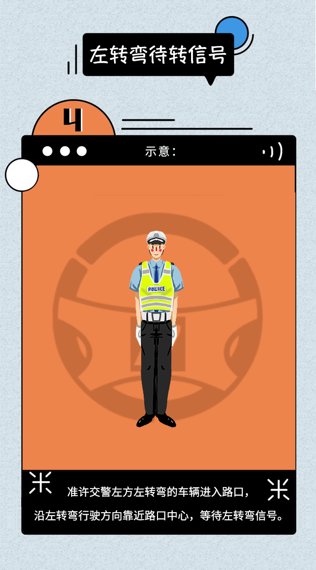 【濟(jì)寧大運(yùn)河駕校】令人頭暈蒙圈的交通手勢(shì)，一個(gè)手勢(shì)舞就能搞定(圖9)