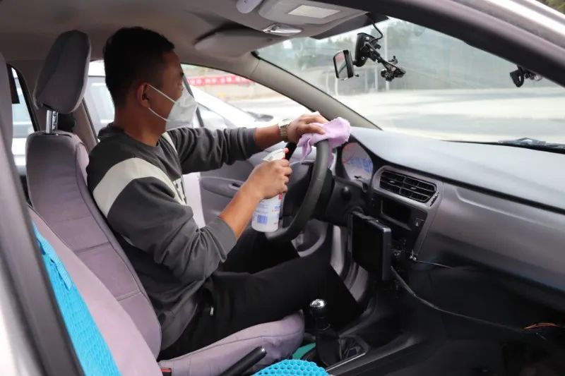 【濟寧大運河駕校】復(fù)工第一課丨筑牢防疫防線！(圖9)