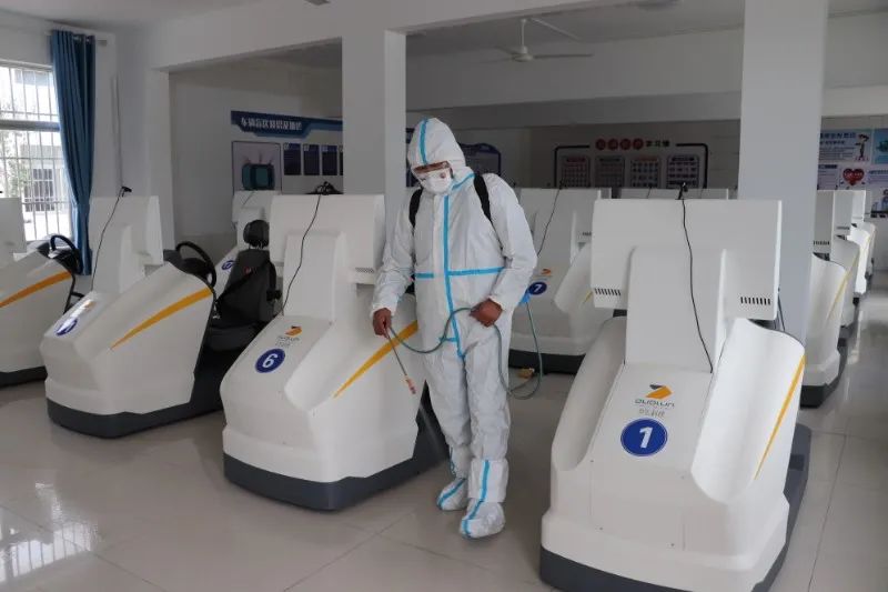 【濟寧大運河駕?！繌?fù)工第一課丨筑牢防疫防線！(圖4)