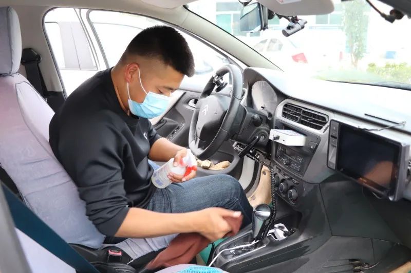 【濟寧大運河駕校】復(fù)工第一課丨筑牢防疫防線！(圖8)