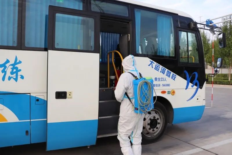 【濟寧大運河駕校】復(fù)工第一課丨筑牢防疫防線！(圖6)