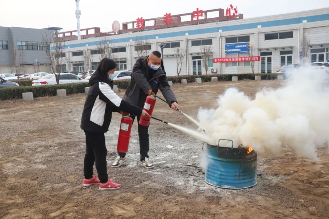 【濟寧大運河駕校】2024春季消防安全演練活動順利開展！(圖4)